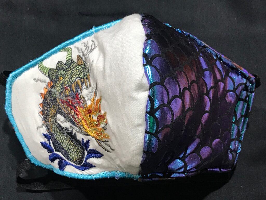 sample dragon mask